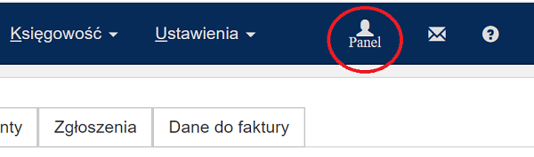 Program mksiegowa - panel z fakturami Program mksiegowa - panel z fakturami
