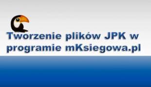 jak utworzyć plik JPK